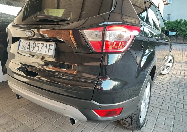 Ford Kuga cena 75900 przebieg: 76810, rok produkcji 2019 z Ogrodzieniec małe 631